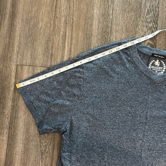 Men’s Rugby University short sleeve slate T-shirt Size XL NWT - Picture 8 of 10